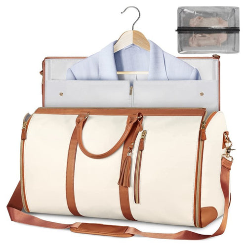 The OneBag™ — Ivory & Cognac — supplier product photograph