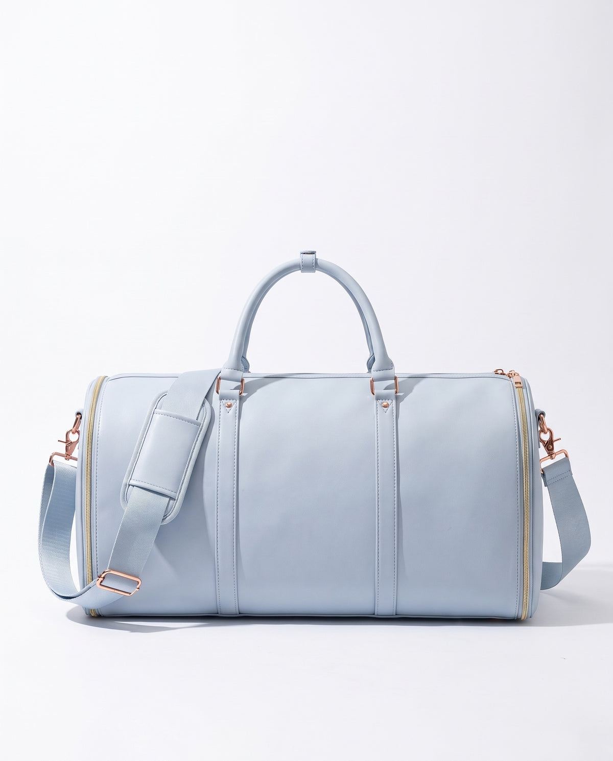 The OneBag in Como Sky — back view.